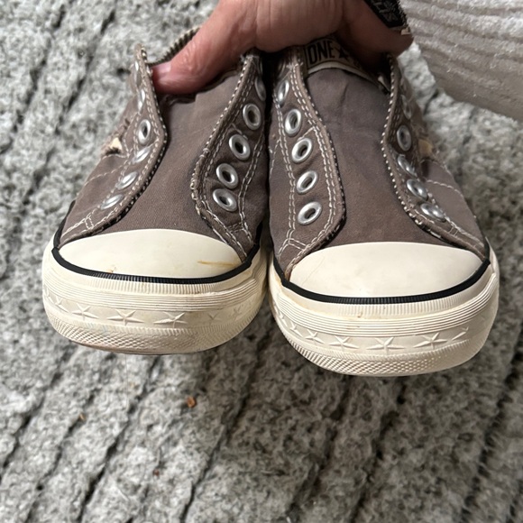 Converse One Star Men's Sneakers in Brown and Cream - Picture 8 of 10